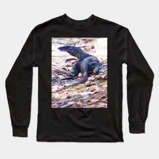 Goanna in the Bush! Long Sleeve T-Shirt